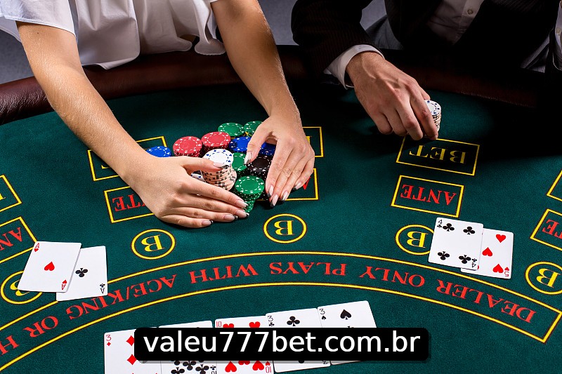 Mesa de Blackjack valeu777